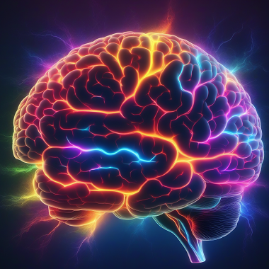 Redefine the brain: Identifying and Rewiring the brains Base Programming synapses moving sparking and changing wires searching frantically for answers neon colors sparks smoke flame knowledge transfer new feeling wide open plains empower new connections